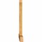 Ekena Millwork Eugene Rough Sawn Timber Gable Bracket, Western Red Cedar, 96"W x 56"H x 4"D x 6"F, 14/12 Pitch GBW096X56X0406EUG00RWR - alternate 4